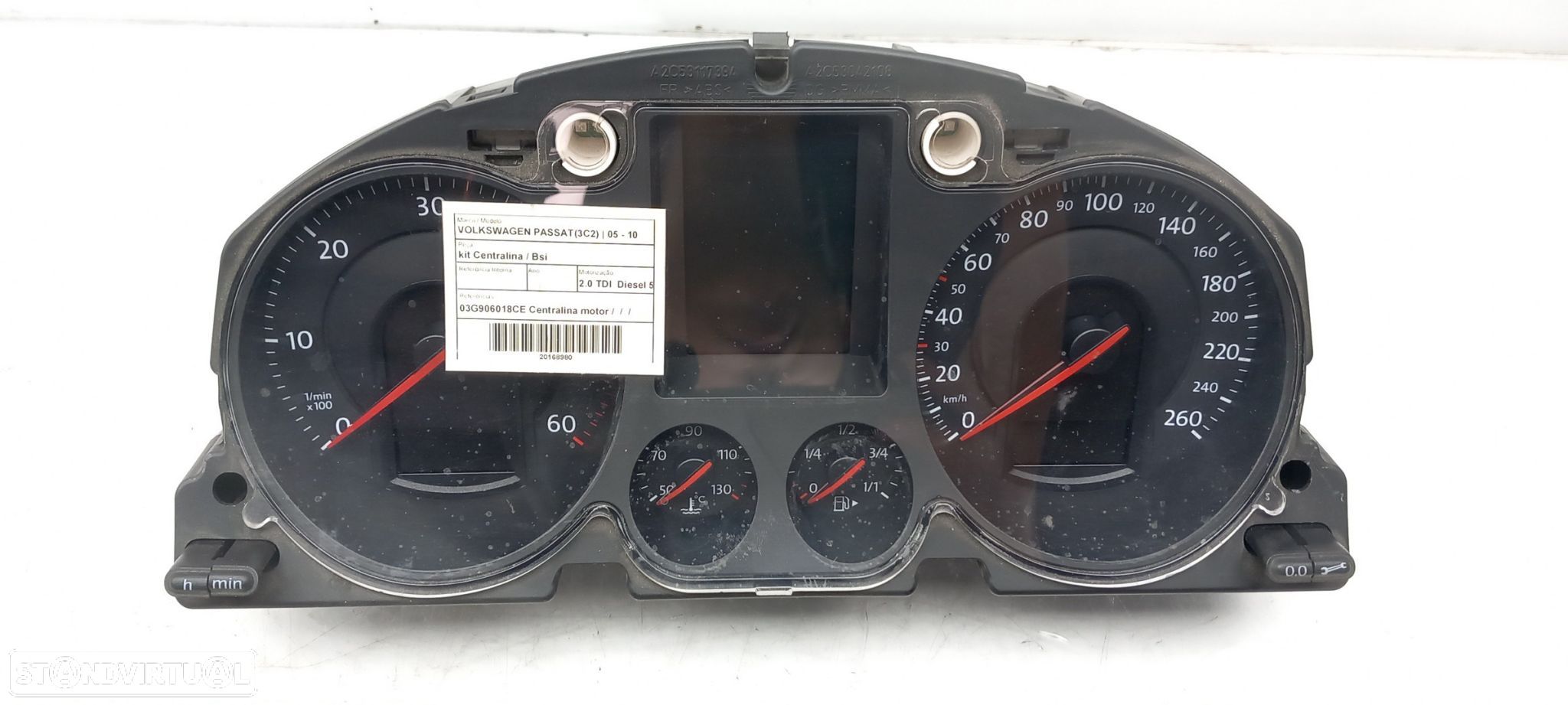 Quadrante / painel de instrumentos VOLKSWAGEN Passat (3C2) - 1