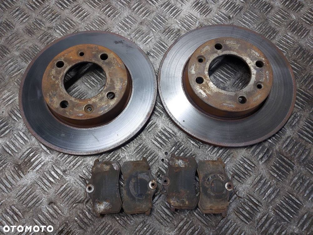 TARCZE HAMULCOWE TYŁ + KLOCKI CITROEN XSARA PICASSO I LIFT - 1