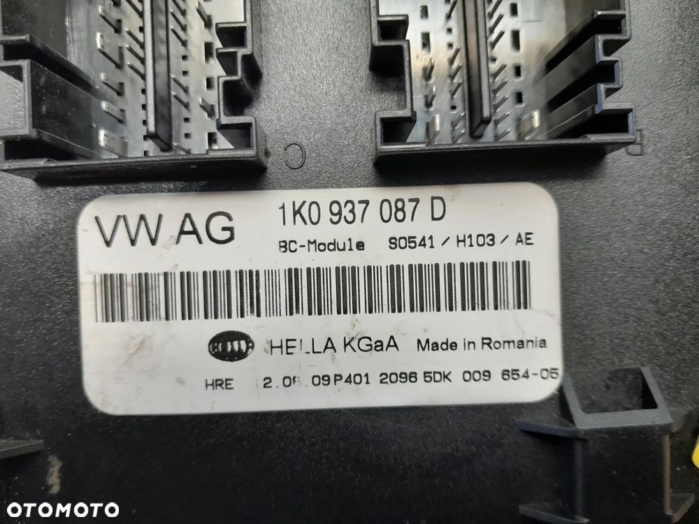 SKODA OCTAVIA II LIFT STEROWNIK MODUŁ KOMFORTU - 3