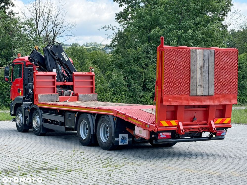 MAN TGS 35.360 * LAWETA 7,80 m * HIAB 166 E - 2 HIDUO + PILOT * STAN BDB - 9