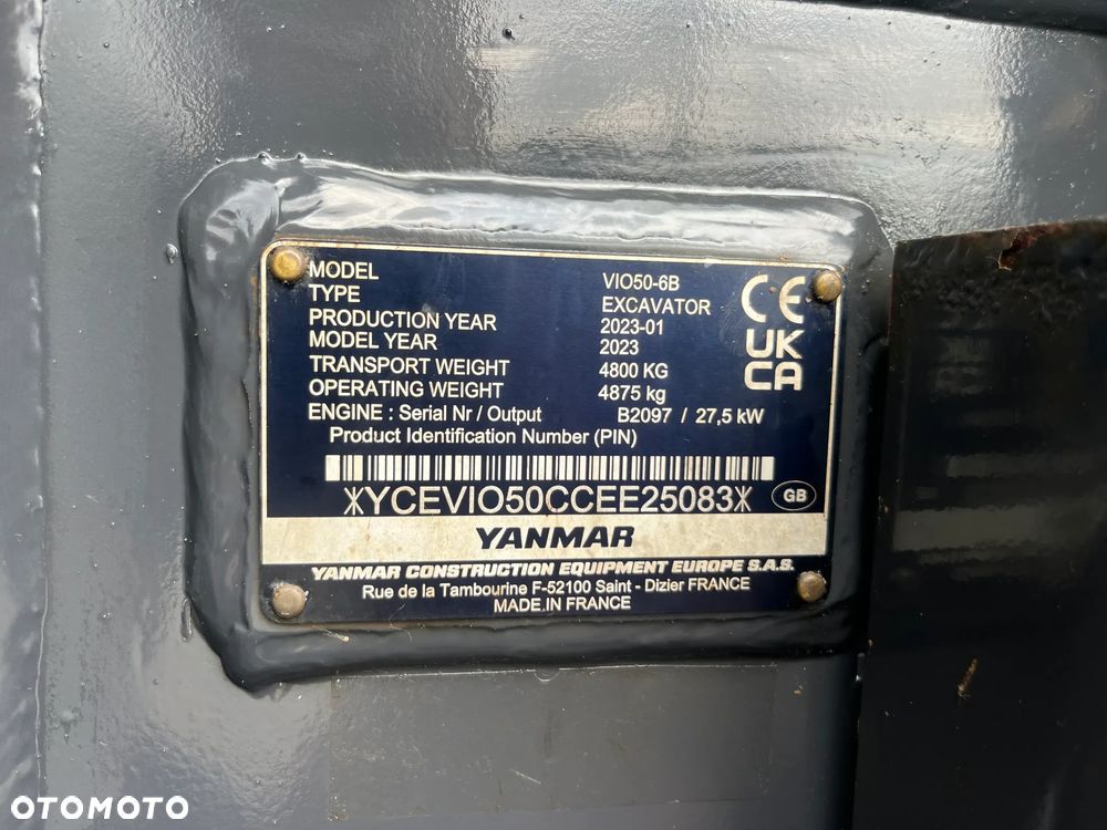 Yanmar VIO50-6B - 29