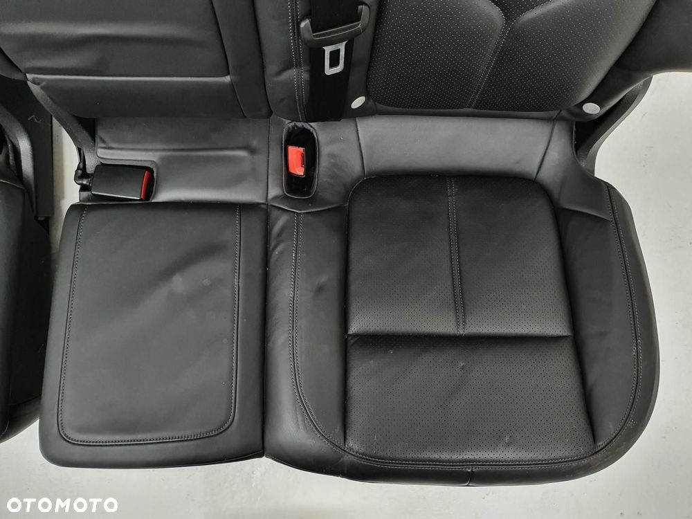 KANAPA TYLNA TYŁ SKÓRA PORSCHE CAYENNE II 7P5 KOMPLETNA - 7