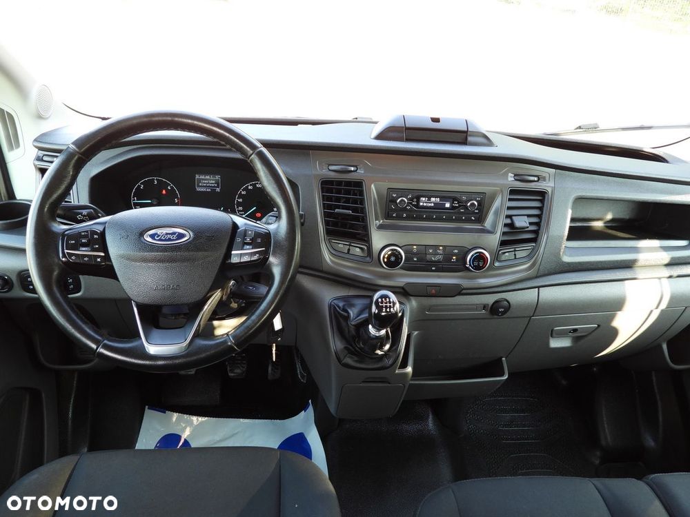 Ford TRANSIT SKRZYNIA PODWÓJNA KABINA DOKA 7 MIEJSC BLIŹNIACZE KOŁA KLIMATYZACJA  130KM - 28