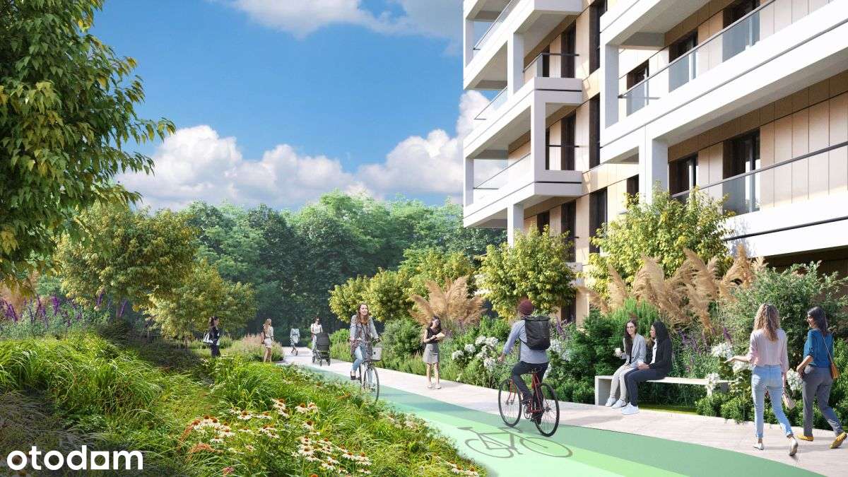 3-pokojowe mieszkanie 70m2 + ogródek Bez Prowizji