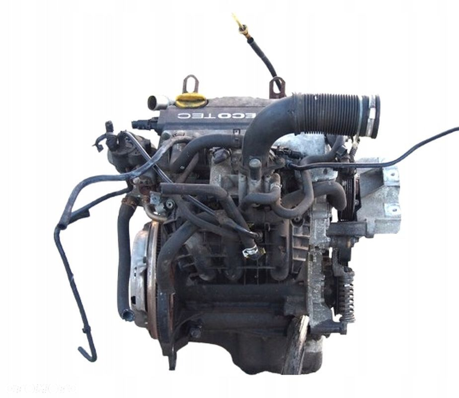 SILNIK KOMPLETNY OPEL AGILA CORSA / MERIVA 1.0 12v 58KM. EcoTec Z10XE - 2