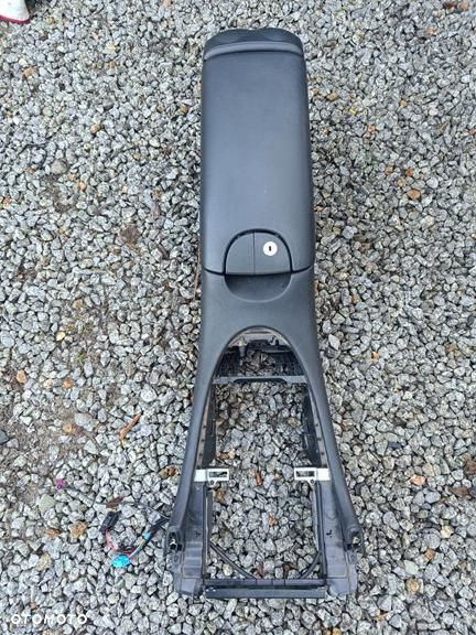 MERCEDES W209 CLK PODŁOKIETNIK DZIELONY CZARNY IDEALNY UHI - 1