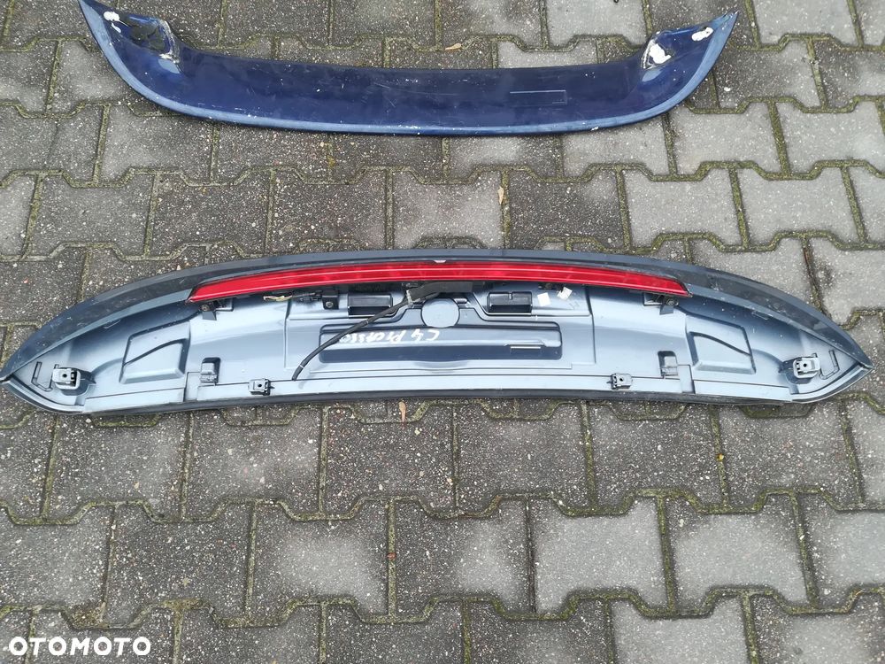 SPOJLER, BLENDA, LISTWA TYLNEJ KLAPY, LOTKA, PEUGEOT 307, CITROEN C4 PICASSO - 5