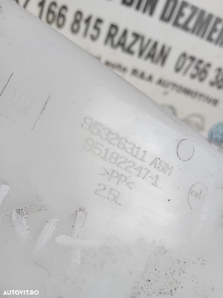 Bidonas Vas Lichid Parbriz Stropgel Opel Mokka An 2012-2016 Complet Cu Pompita - 7