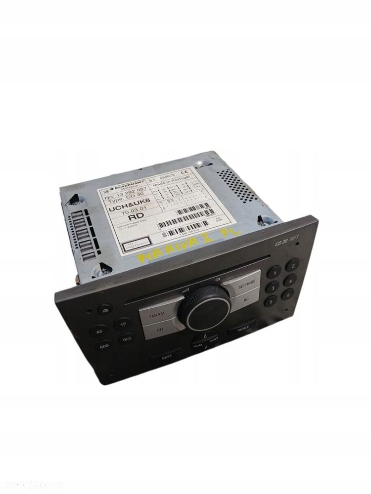 radio cd opel meriva a lift 13292087 - 1