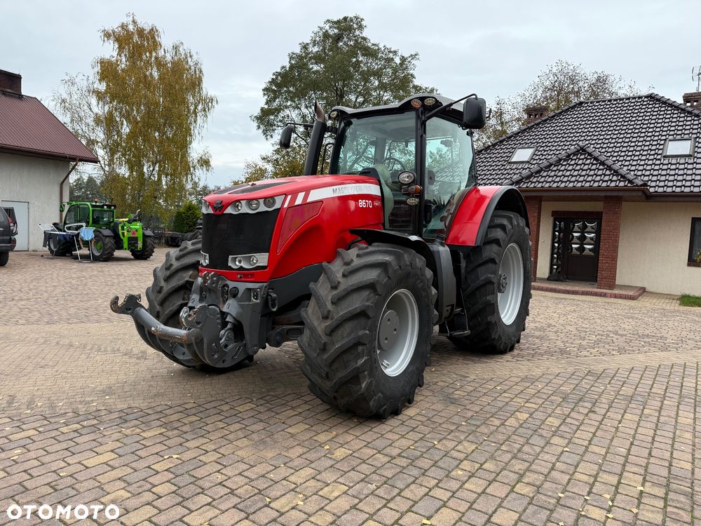 Massey Ferguson 8670  Dyna VT  tylko 5000 mth isobus uszkodzona uszczelka - 7