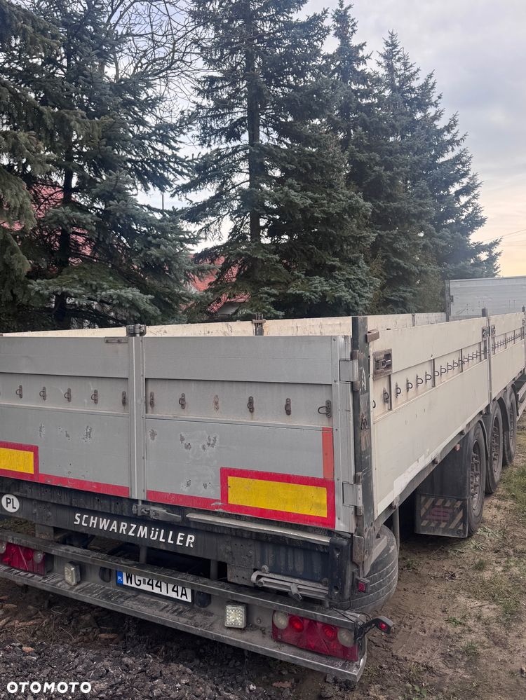Schwarzmuller Naczepa Burtowa budowlana - 5