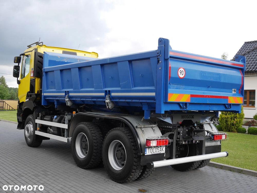Renault KERAX K 460 30 TYŚ.KM JAK NOWY,3-STRONNA/ 6X4/HYDRO BURTA - 11