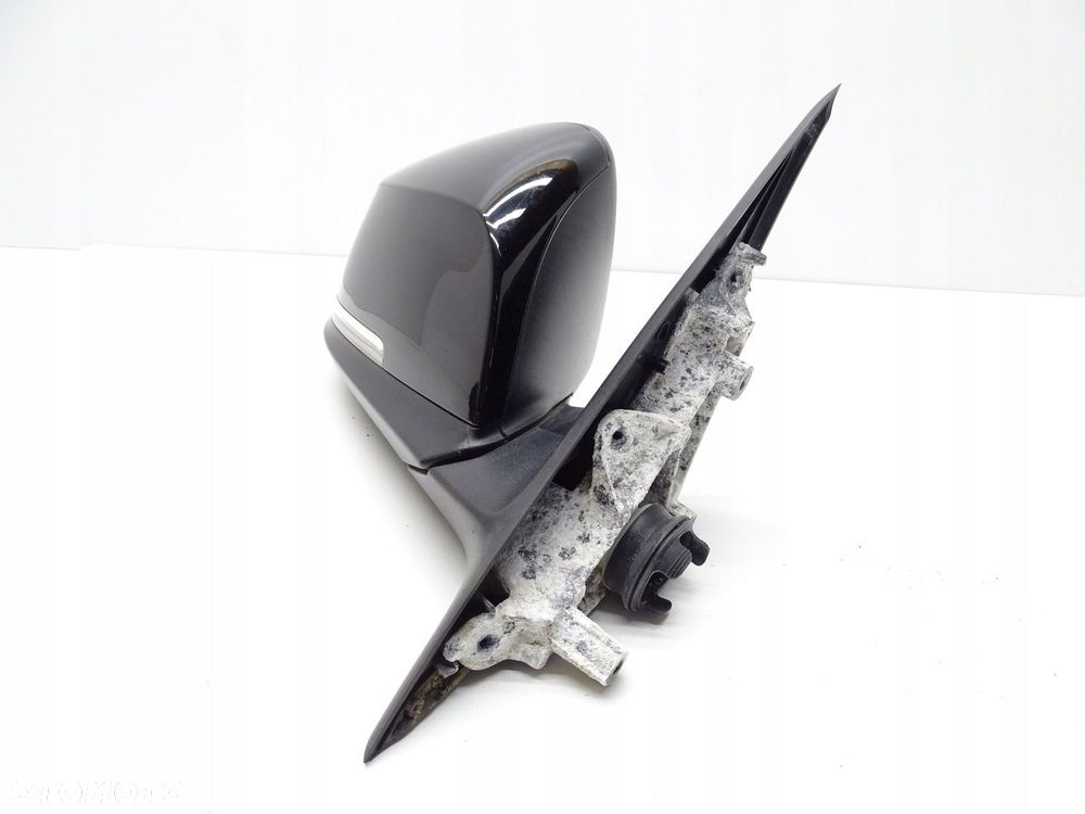 LUSTERKO PRAWE PRAWY PRZÓD PRZEDNIE BMW F30 LCI LIFT SCHWARZ II 668 6 PIN - 7