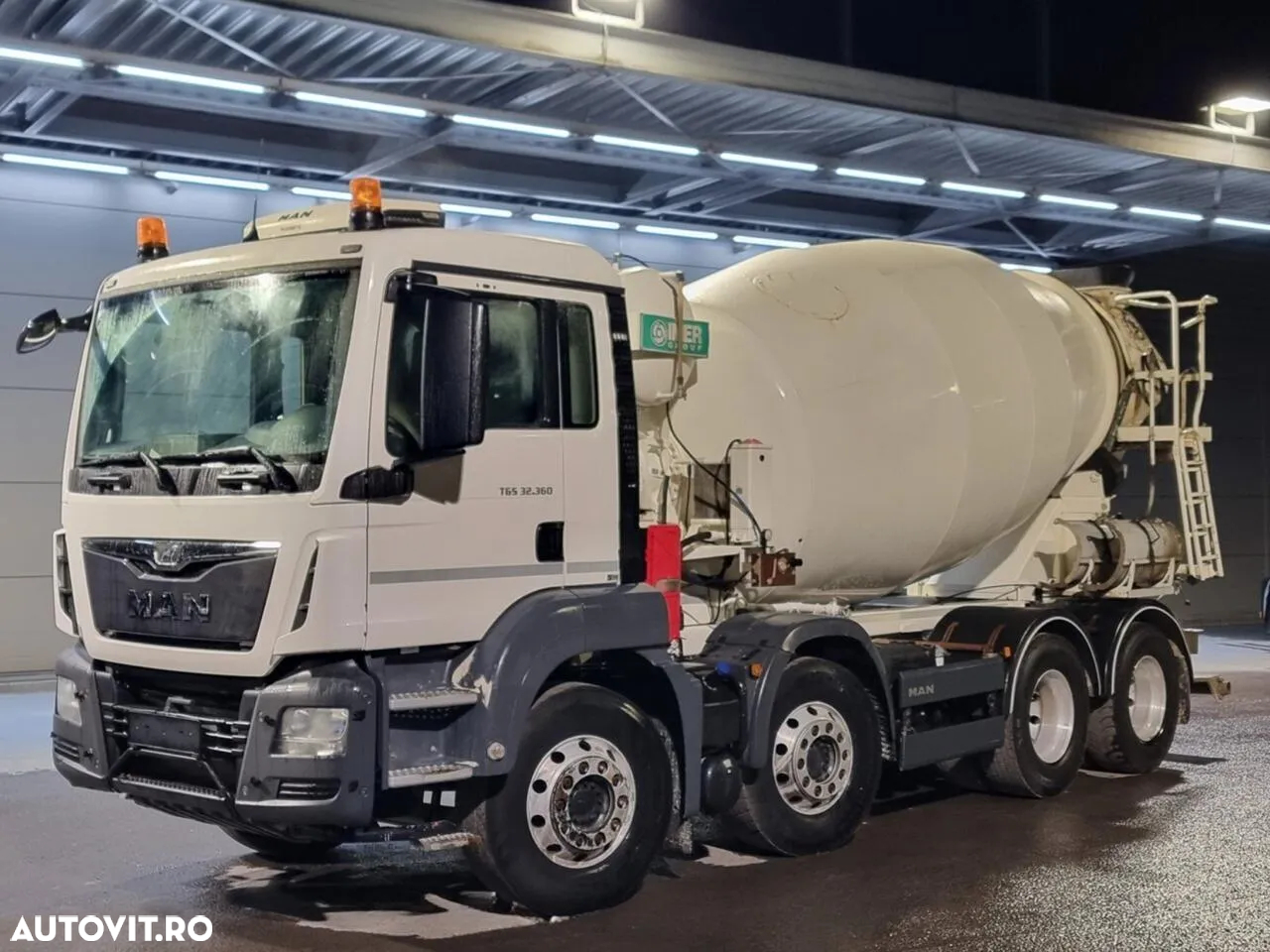 MAN TGS 32.360 8x4 Betoniera/Beton Mixer 9m3, TOP !!! - 2
