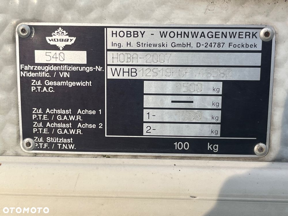Hobby 540 Exclusive z napędem - 22