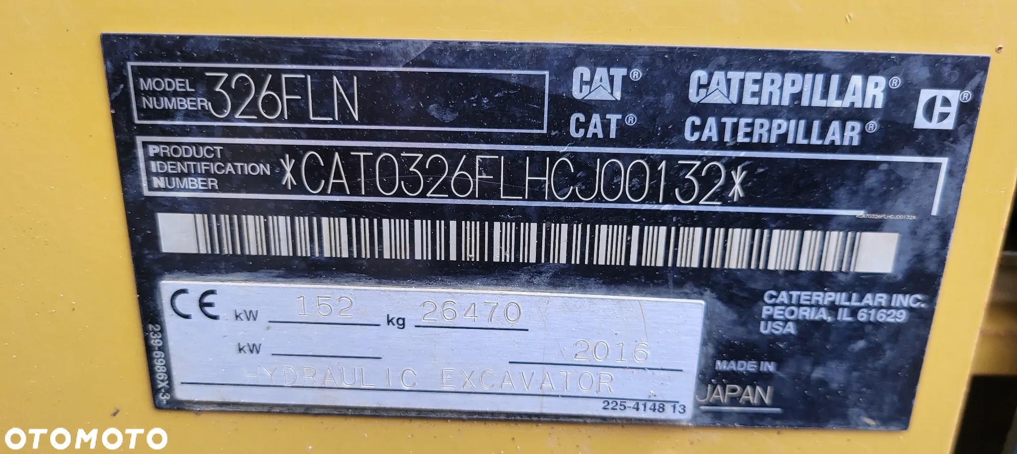 Caterpillar 326F LN / z Niemiec / - 8