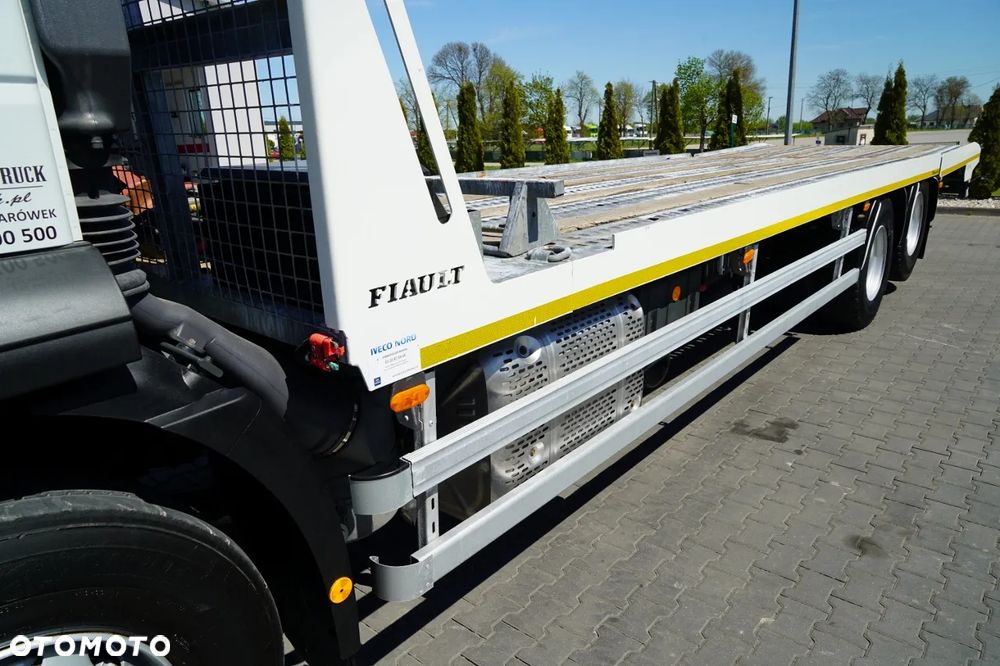 Iveco STRALIS 360 / 6X2 /  LAWETA / PLATFORMA 9,3 M / NAJAZDY HYDRAULICZNE / WYCIĄGARKA / OŚ PODONOSZONA  / EURO 6 - 13