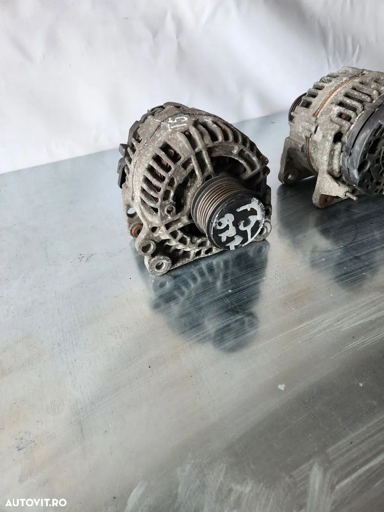 Alternator Vw Transporter T5 1.9 Tdi Motor BRR BRS 90A Testat Factura Si Garantie - 5
