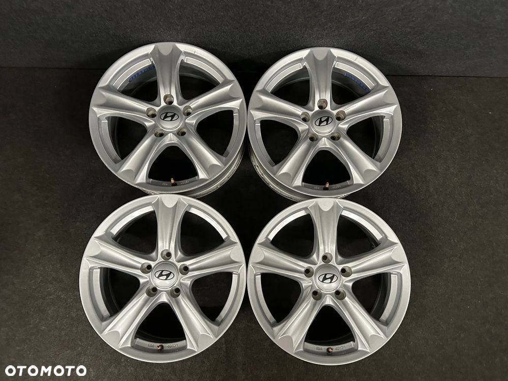 Alufelgi Hyundai Tucson, ix35, I30, Kia Sportage, Ceed 17 cali 5x114,3 4szt. Ładne z czujnikami! - 3