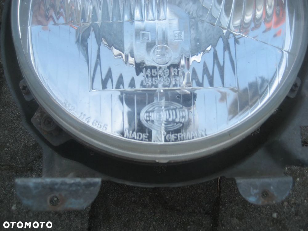 vw t3 transporter t3 lampa przód prawa lewa hella - 3