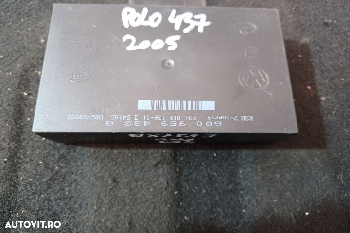 Calculator confort 6Q0959433G 6Q0959433G Volkswagen VW Polo 4 9N [fac - 3