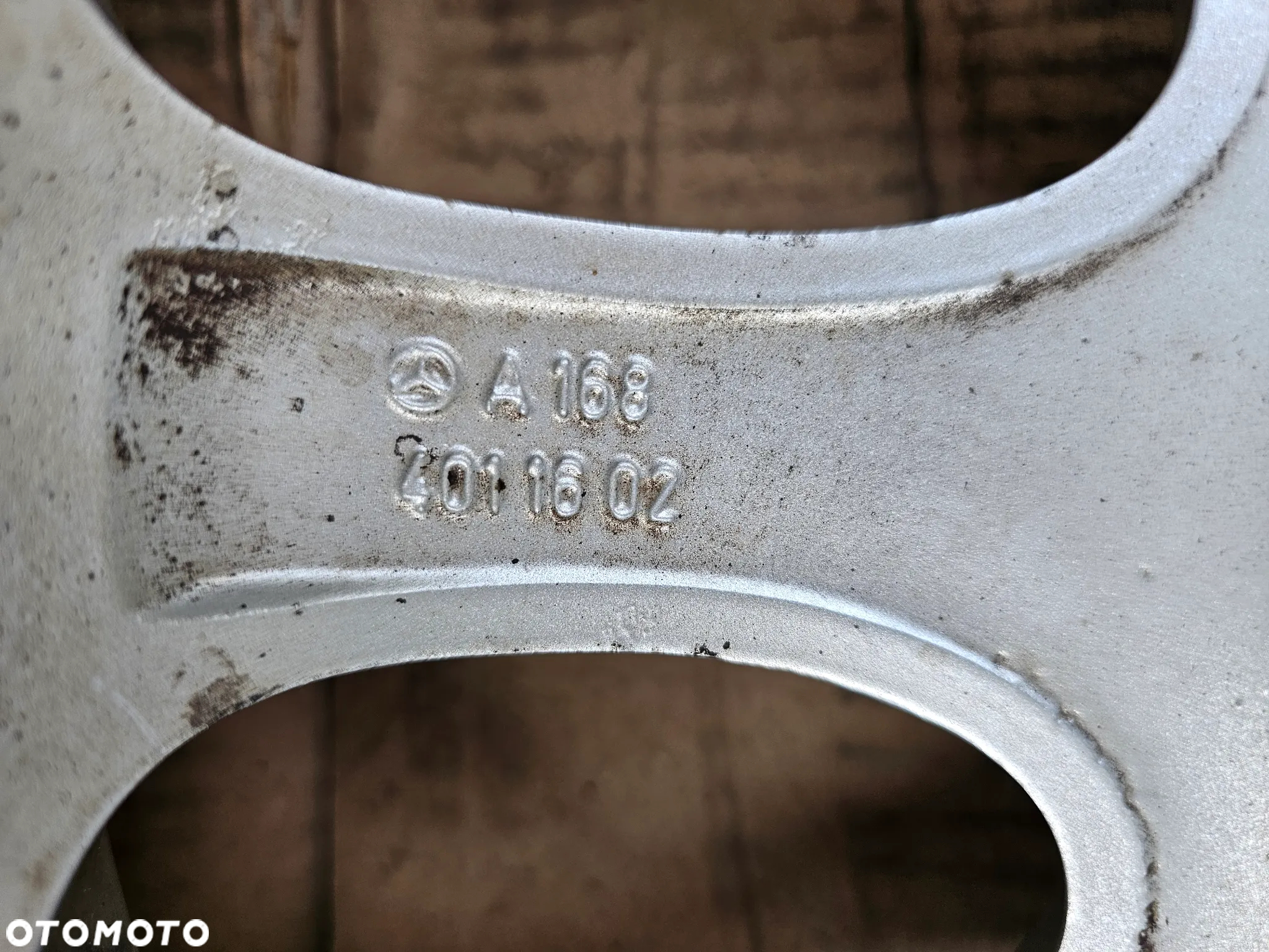 (Z82) Mercedes-Benz OE A-Klasa W168 / A 168 401 16 02 / 5,5Jx16 ET54 5x112 - 5