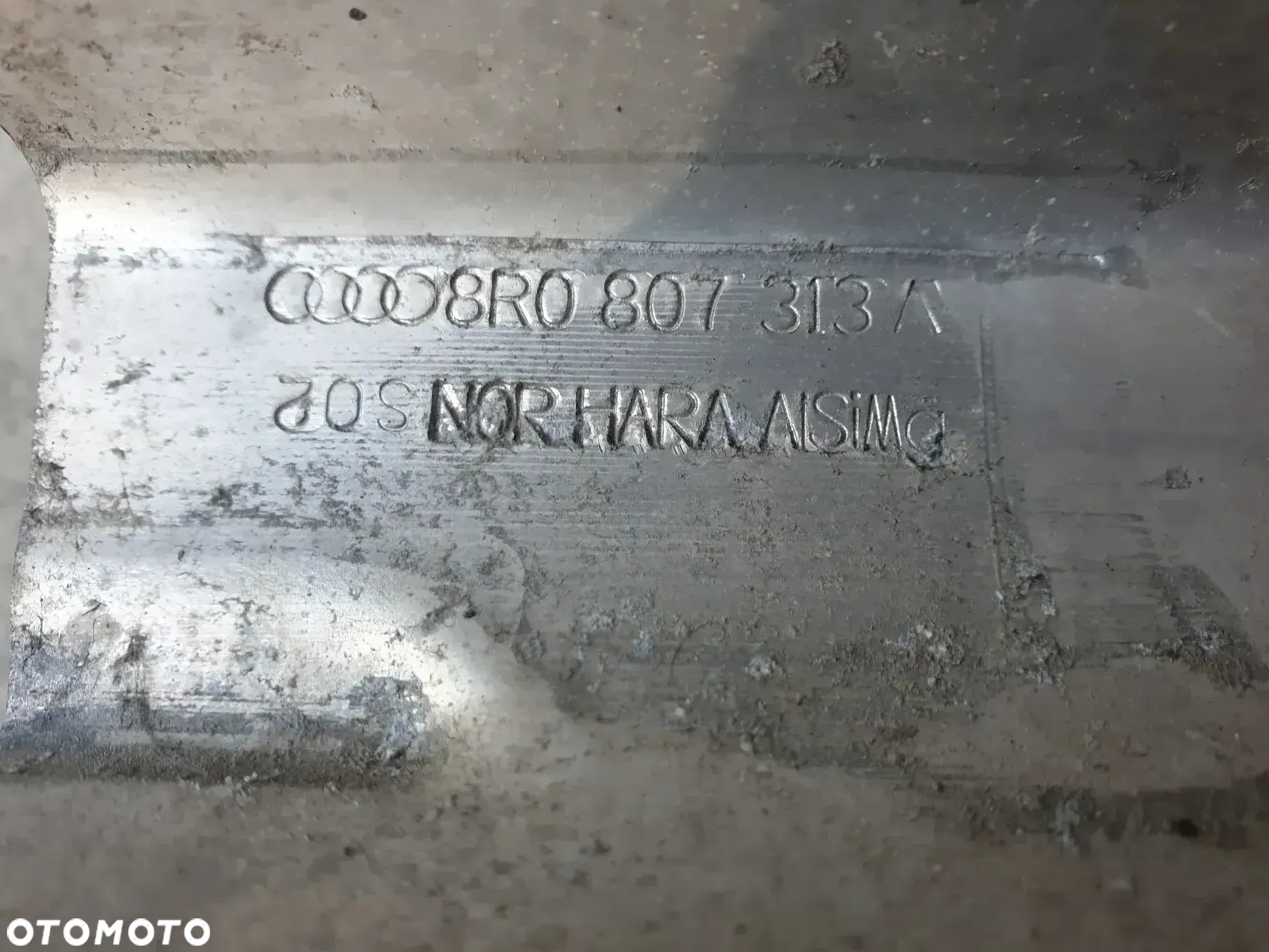 BELKA WZMOCNIENIE ZDERZAKA TYŁ TYLNA 8R0807313A AUDI Q5 - 3