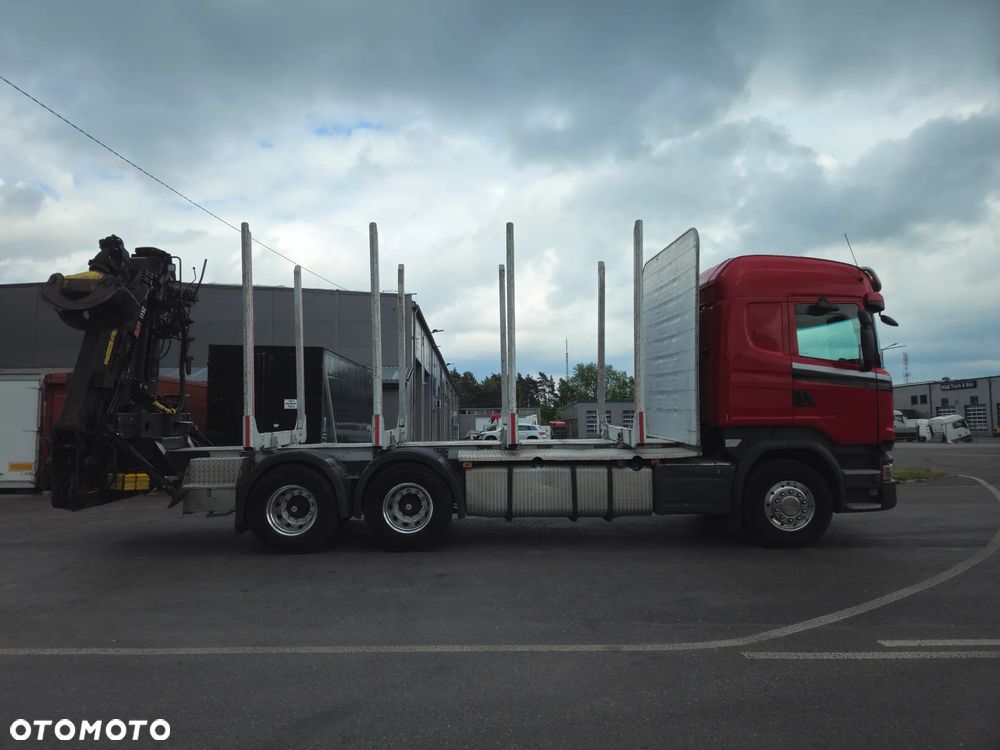 Scania R520 V8 Loglift 115Z93 do drewna drzewa kłody - 7