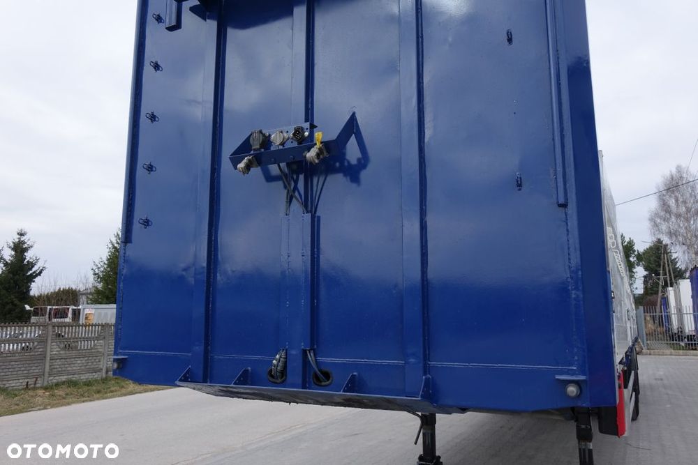 Trailor PLATFORMA / BURTOWA / OSIE SMB / PODŁOGA WZMACNIANA - SZYNA-DESKA - 8