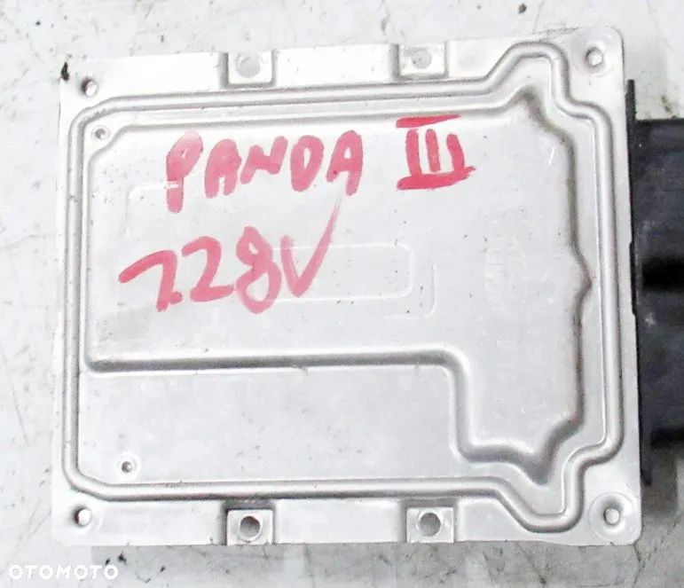FIAT PANDA III 3 1.2 STEROWNIK ECU 52128591 - 1