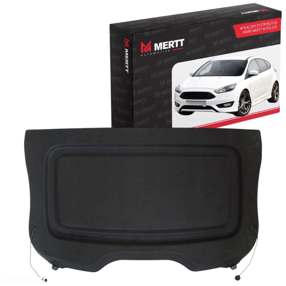 Nowa! PÓŁKA BAGAŻNIKA tył tylna Ford FOCUS MK3 III 2011-2018 hatchback - 1