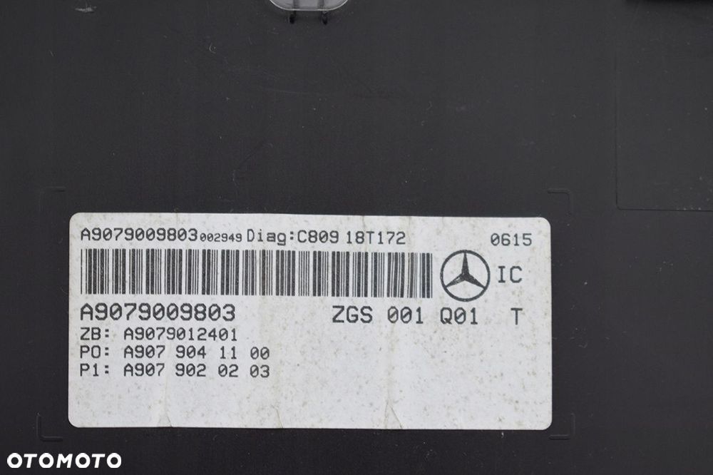 licznik mercedes * sprinter w907 a9079009803 - 6