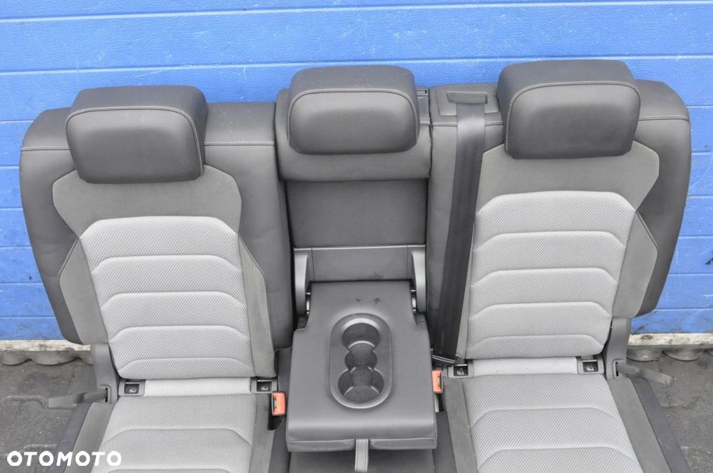 VW TIGUAN R-LINE FOTELE KOMPLET FOTELI ALCANTARA - 4