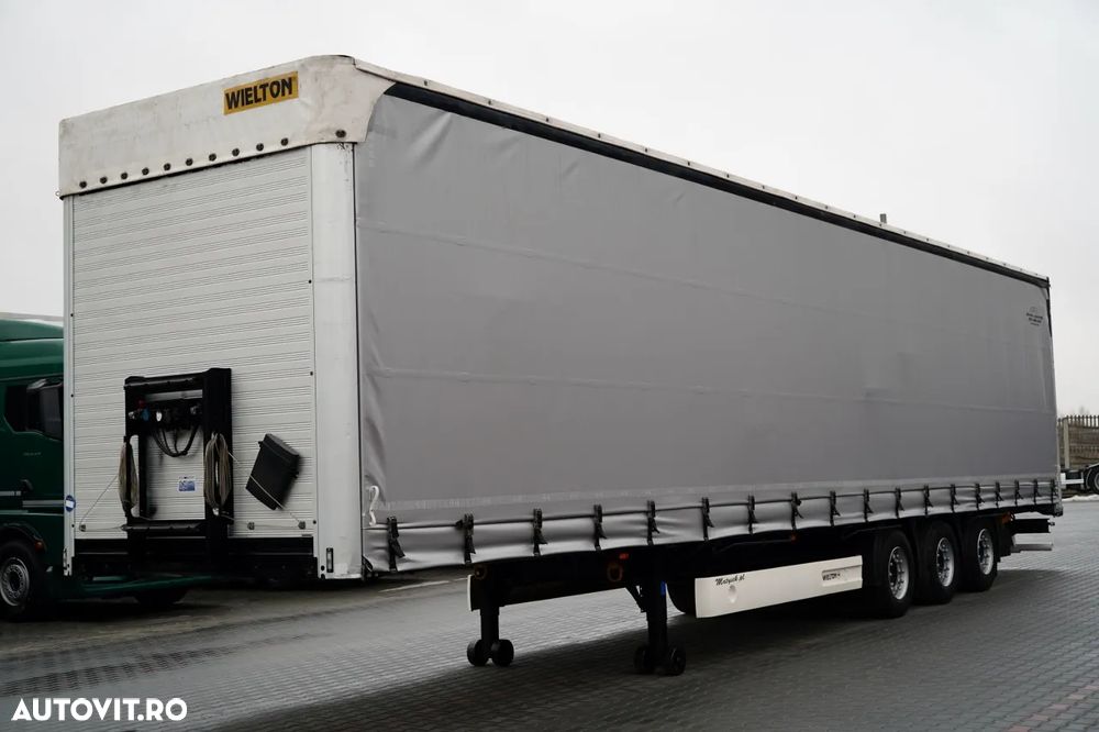 Wielton CORTINĂ WIELTON / MEGA / ACOPERIȘ CULISANT / SISTEM BDE - STALPINI CULISANTI / SAF / ACOPERIȘ ARMAT - 3