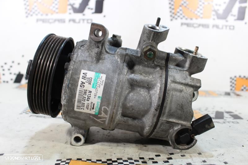 Compressor Do Ac / Ar Condicionado Audi A3 (8P1)  5N0820803c / 5N0 820 - 4