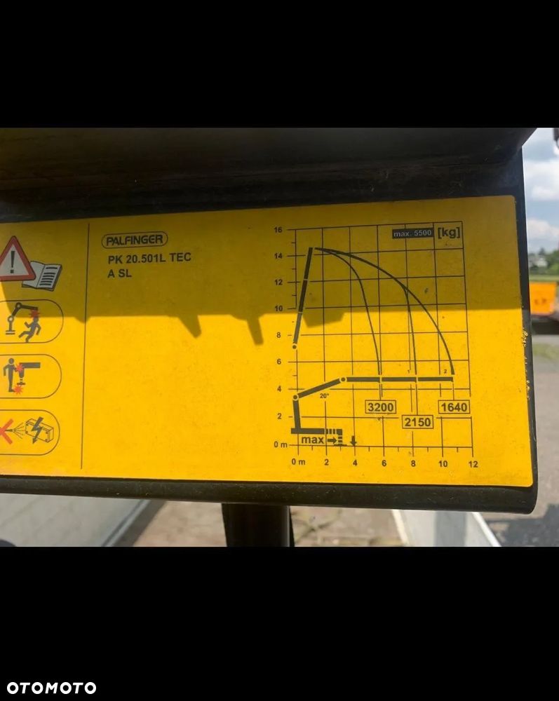 Mercedes-Benz ACTROS 2545 / 6x2 / HDS Palfinger PK 20.501 sterowany radiowo / Przyczepa w zestawie / Euro6/ Przebieg 340 000km - 5