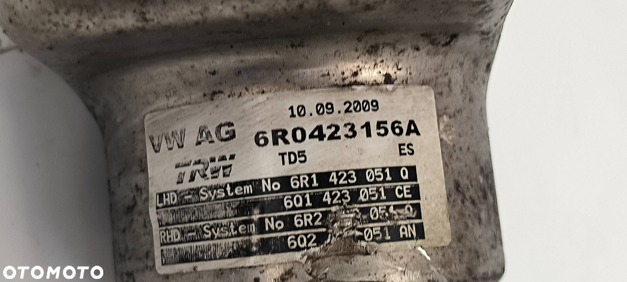 POMPA WSPOMAGANIA VOLKSWAGEN POLO 9N 6R0423156A - 2