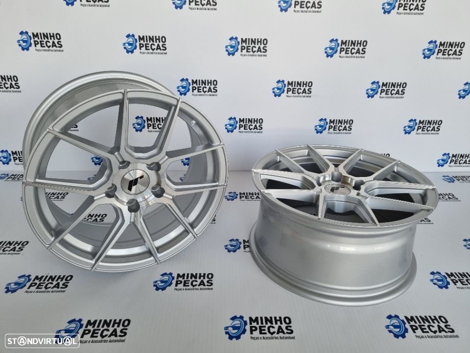 Jantes Japan Racing (JR30) em 17 Silver (5x120) - 5
