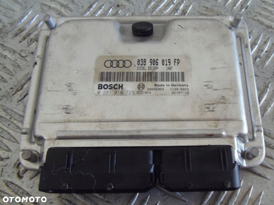 AUDI A4 B6 1.9 TDI STEROWNIK KOMPUTER 038906019 FP - 1