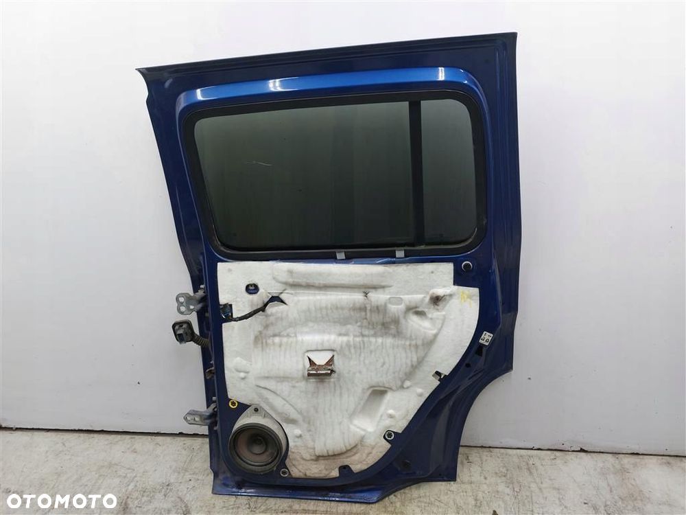 Drzwi tylne prawe SZYBA tył Chevrolet HHR 2005-2011 NIEBIESKIE - 3