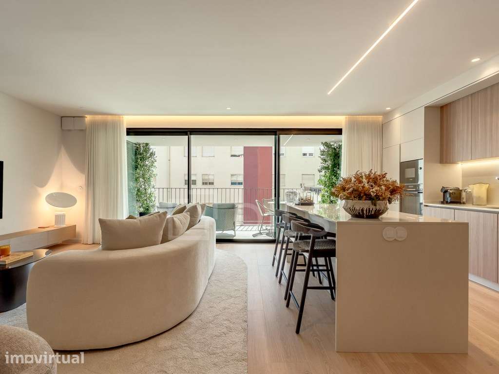 Apartamento T3 com varanda em novo empreendimento em Caxias - Grande imagem: 2/77