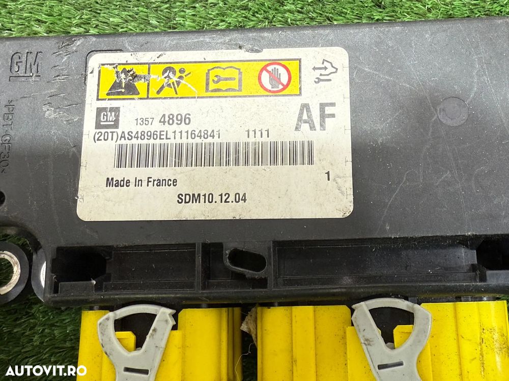 AIRBAG CALCULATOR (5 BUC.) OPEL ASTRA J 1.3 DIESEL 2011 2009-2014 / OPEL ANTARA 2.2 DIESEL 2016 2012-2017 / OPEL INSIGNIA T 2.0 DIESEL 2013 2008-2018 / OPEL INSIGNIA A 2.0 DIESEL 2011 2008-2018 COD OEM 13589833 13588100 13591287 13578320 13574896 - 8