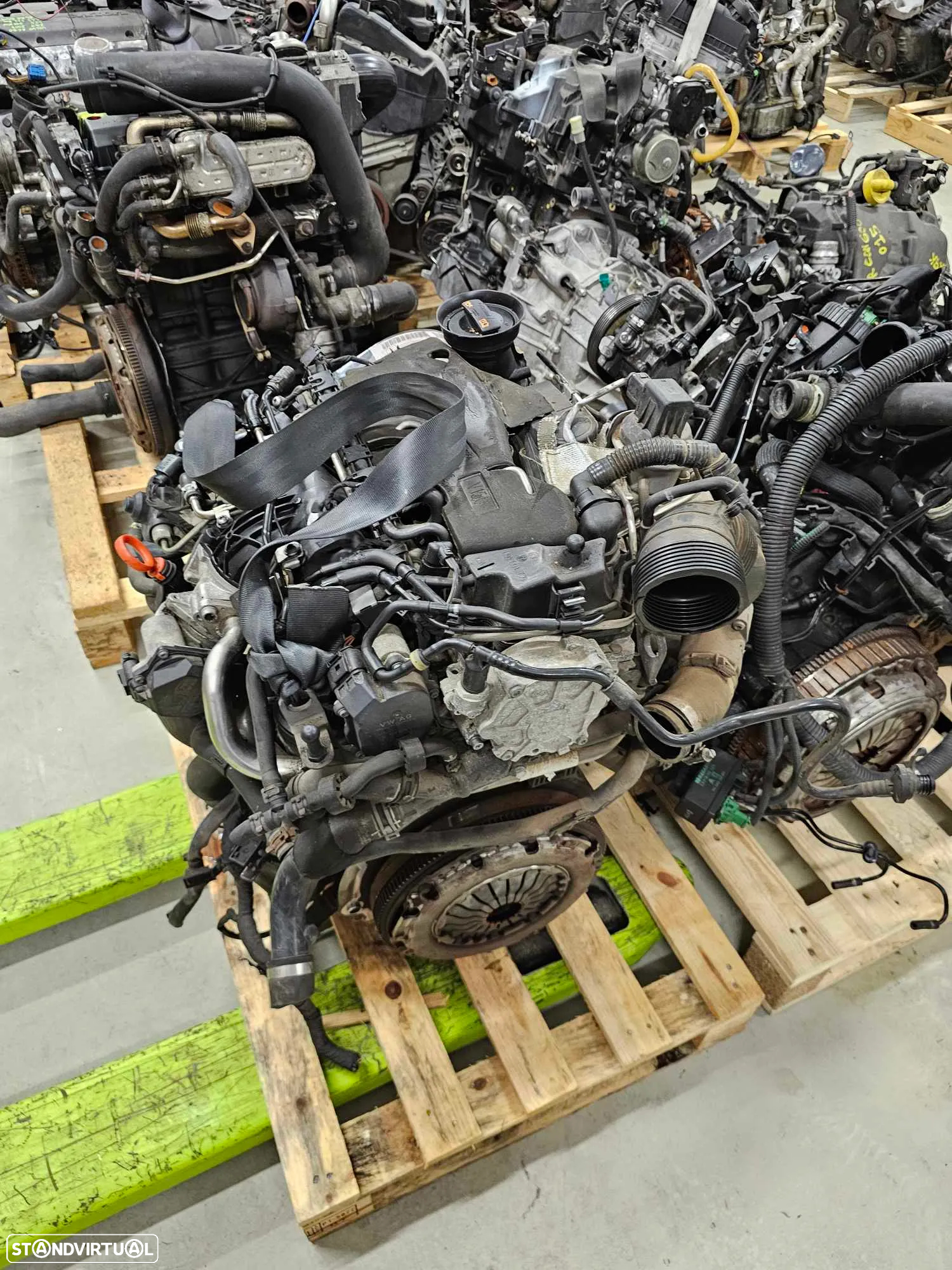 Motor Volkswagen Golf 6 2.0 TDI 2010 , ref CBD - 3