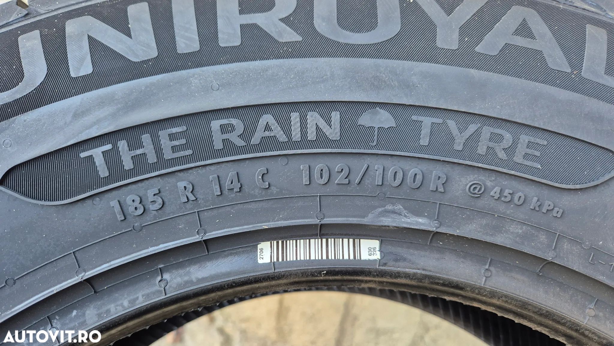 Anvelope 185 14 c, 185/80 R14c m+s, UNIROYAL - 1