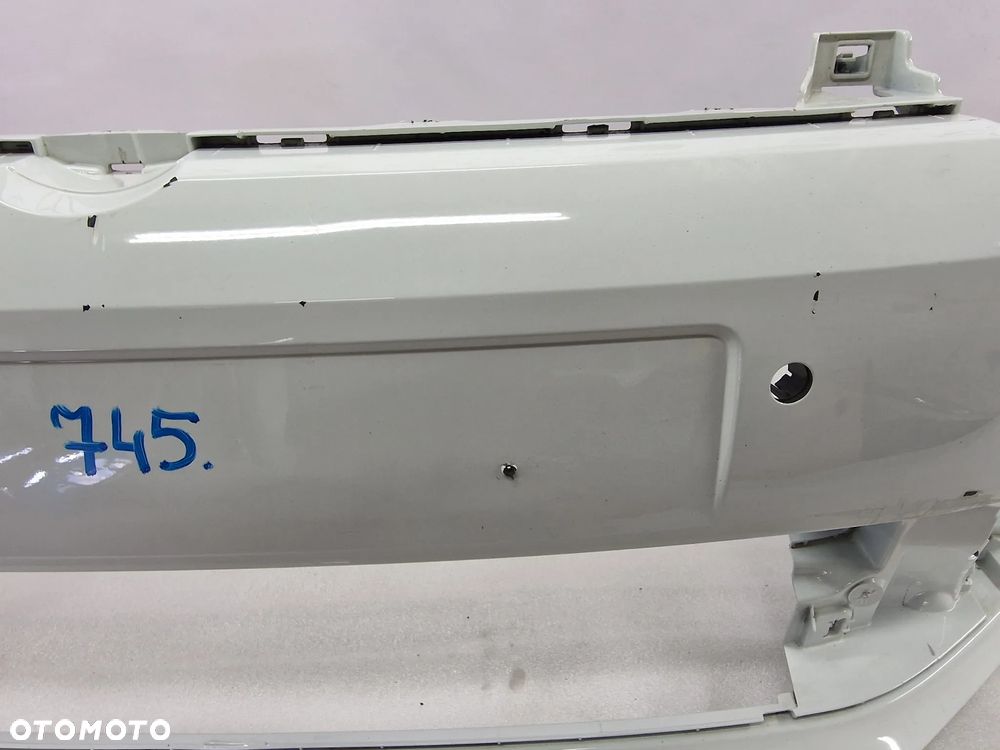 VW POLO 6C0 LIFT 13-17 ZDERZAK PRZEDNI PRZÓD NA SPRYSKI + 4X PDC , ŁADNY , BIAŁY , NR 6C0807221 , NR AUKCJI NZ745 - 3