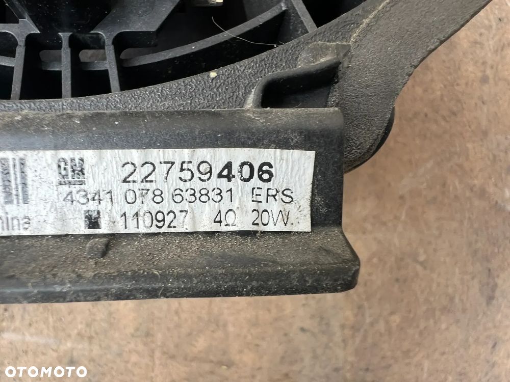 Głośnik głośniki tył tylne Opel Zafira C 22759406 - 3