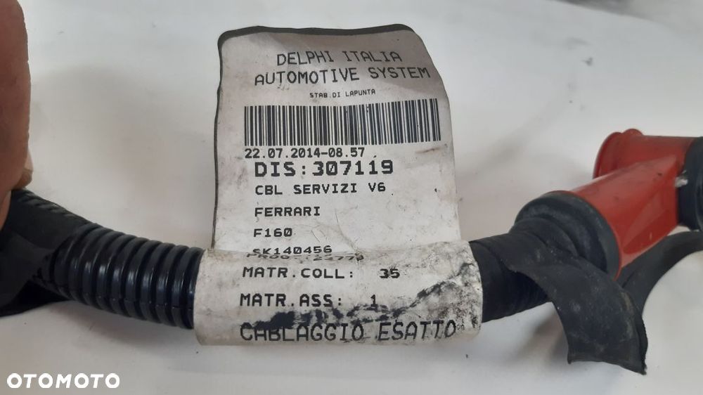 MASERATI GHIBLI 3.0 V6 SQ4 14- WIĄZKA ALTERNATORA ROZRUSZNIKA M156B 307119 - 4