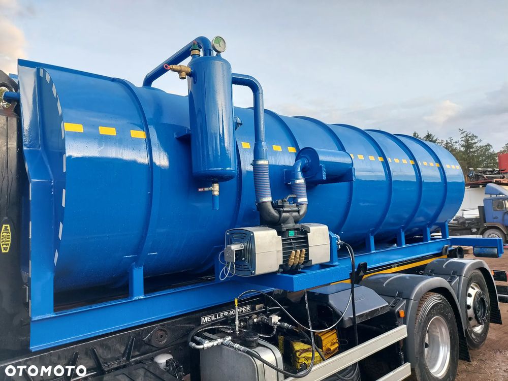 Nowa beczka asenizacyjna zbiornik zabudowa asenizacyjna na hakowca beczka - 10