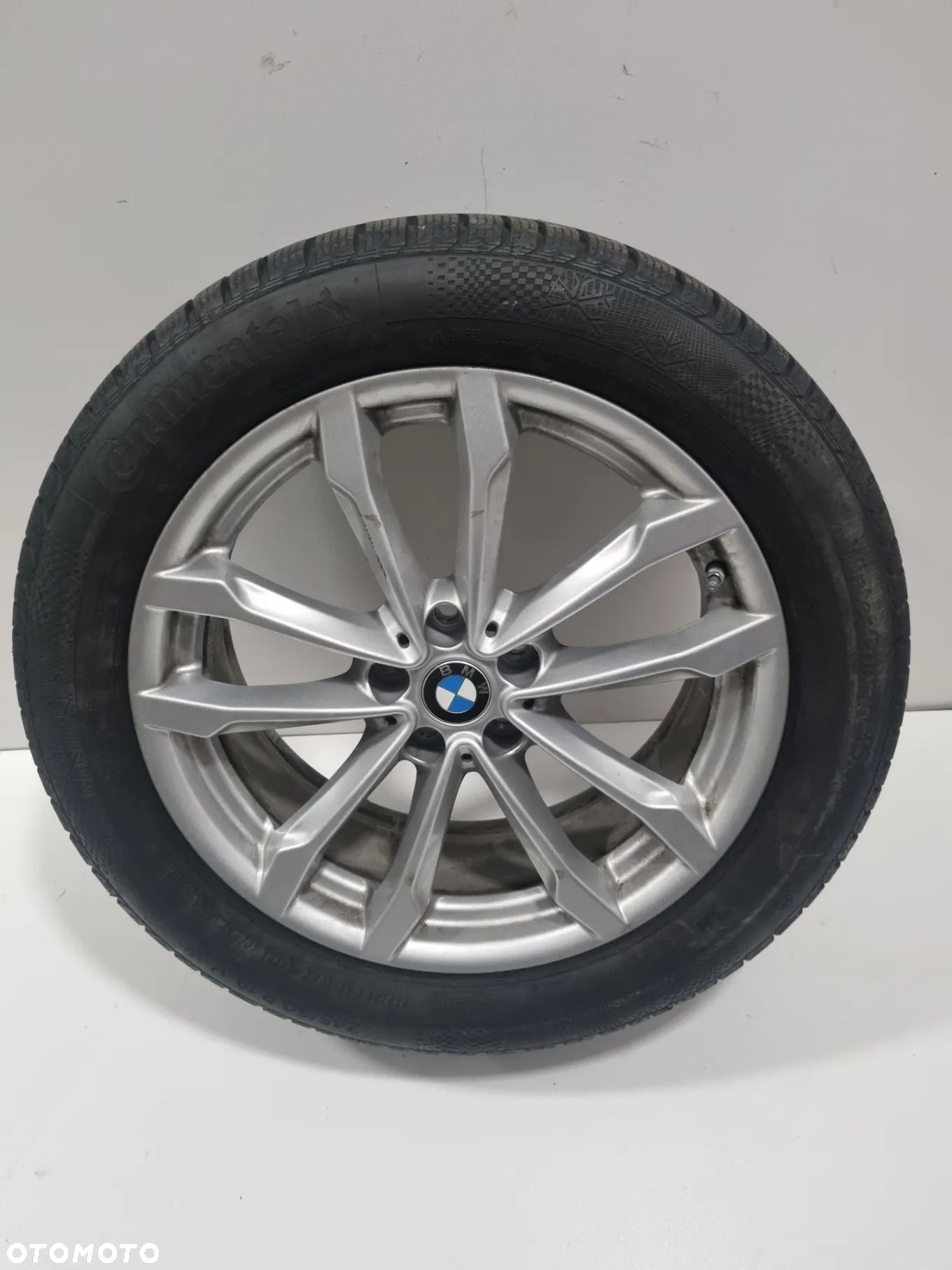 Oryginalne koła zimowe BMW 19 5x112 G01 G45 X3 G02 X4 Continental 245/50R19 - 1