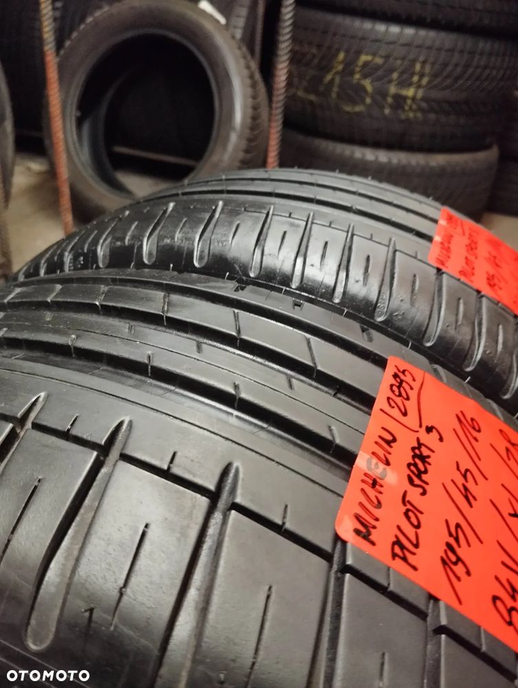 Michelin Pilot Sport 3 195 45 16 2szt Lato - 4